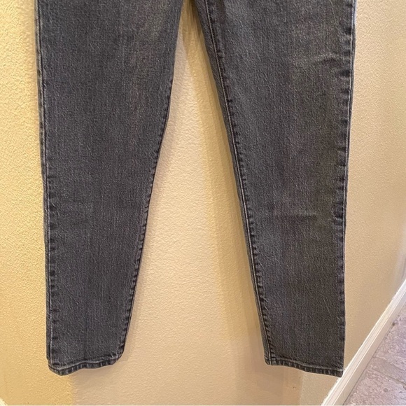 LEVI’S Premium Women Gray Wedgie Stretchy Jeans Size 25-Fit Small - Picture 3 of 11